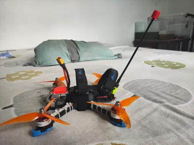 FPV drone Mark5 side panel and rear seat drawings