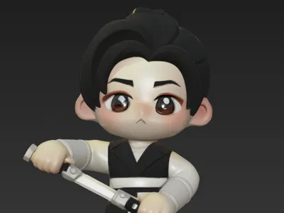 Strange Tales of Tang Dynasty Xue Huan Q-version Figure
