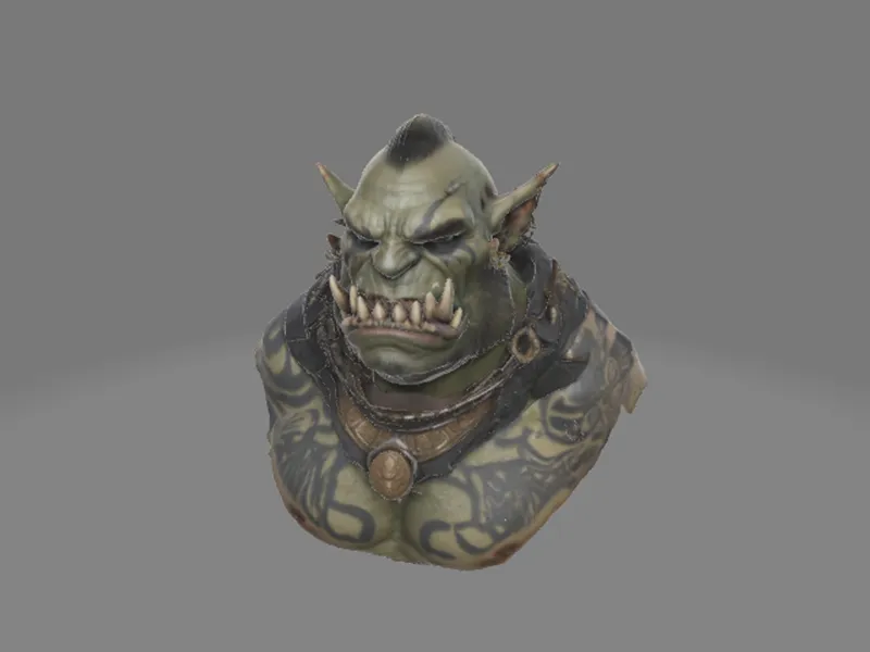 Orc Bust