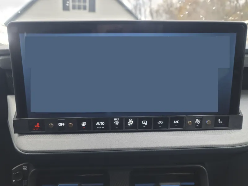 2025 Maverick Touchscreen Buttons Overlay Frame