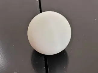 10 to 105mm hollow spheres with ~2.5mm thick walls