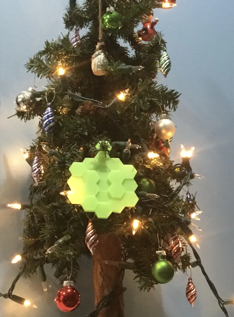 Hexagonal ornament