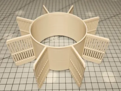 Mesh Winged Wheel for Silica Dryer Spool V2