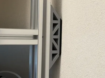 30 Aluminum Profile and Wall Support Plate