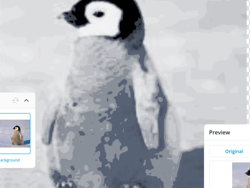 Baby Emperor Penguin Picture