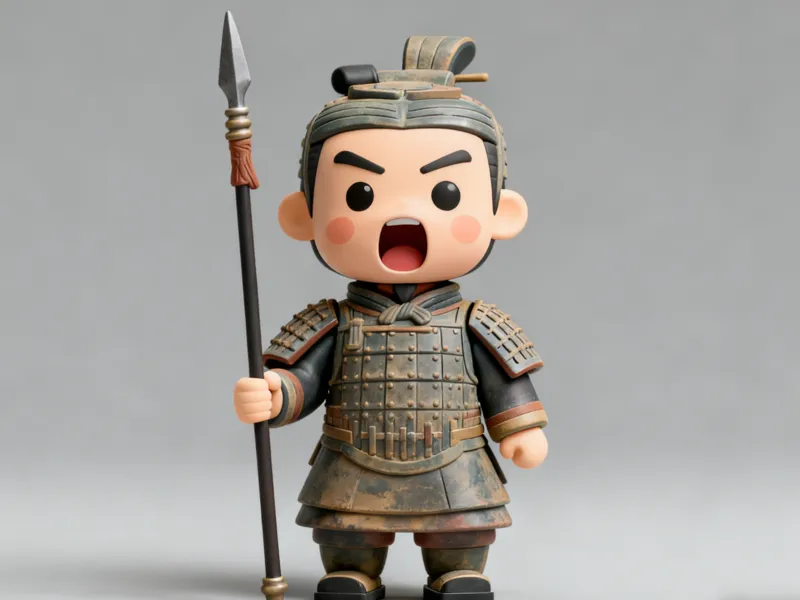 Q版兵马俑