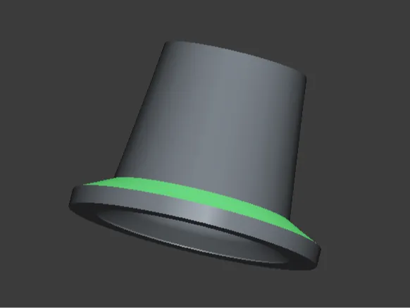 20mm half knob