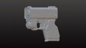 Cyberpunk gun