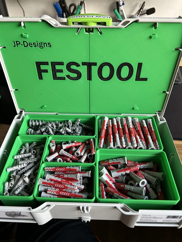 Systainer S76 organizer boxes and lid