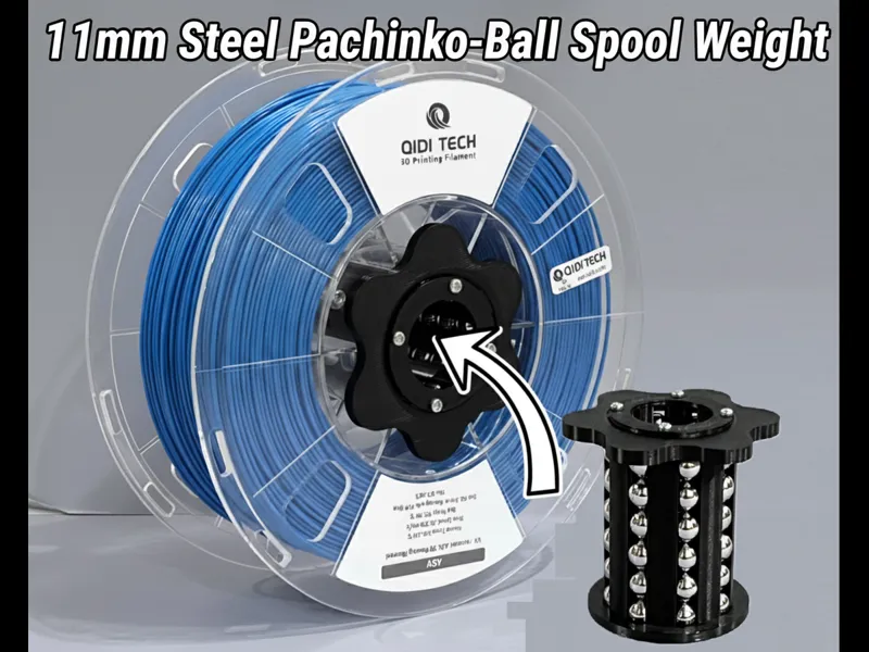 11mm Steel Pachinko-Ball Spool Weight