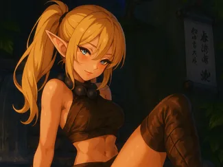 young elf thief