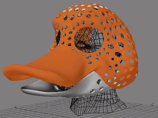 Fursuit--head base - version 62 - duck