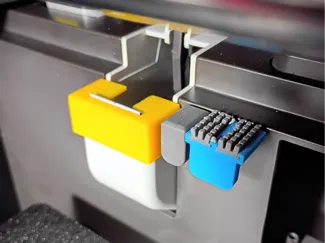 Improved Kobra S1 Poop Chute Cutter Mount