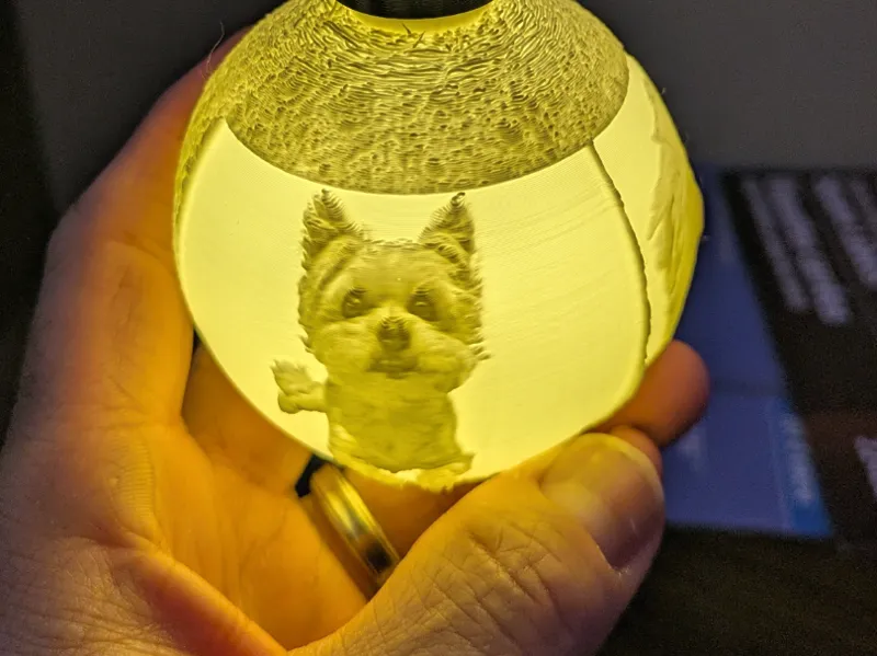 Christmas Ornament  with TPU cap