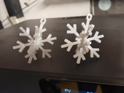 Christmas snow flake