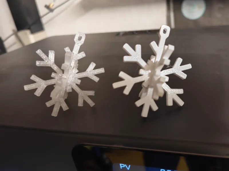 Christmas snow flake