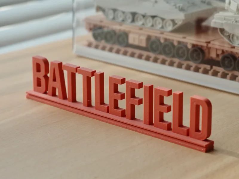 战地battlefield立牌
