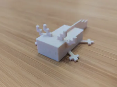 Minecraft Axolotl (No AMS Needed)