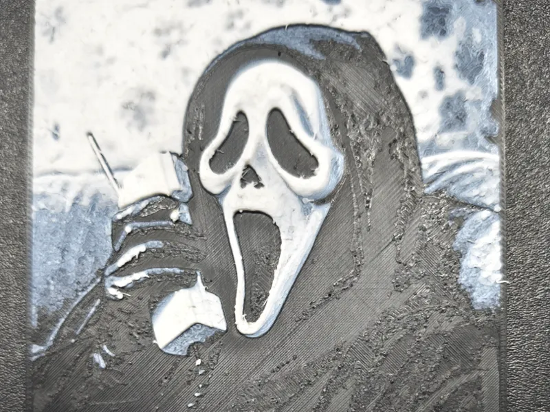 HueForge di Ghostface al Telefono