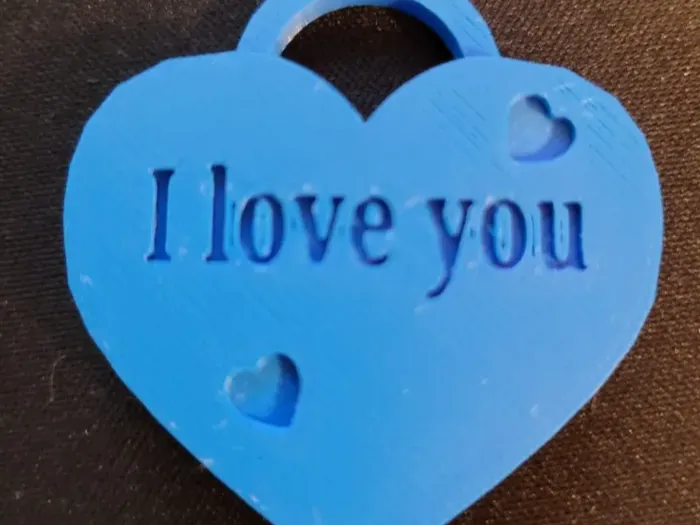 Keychain ,,I Love you"