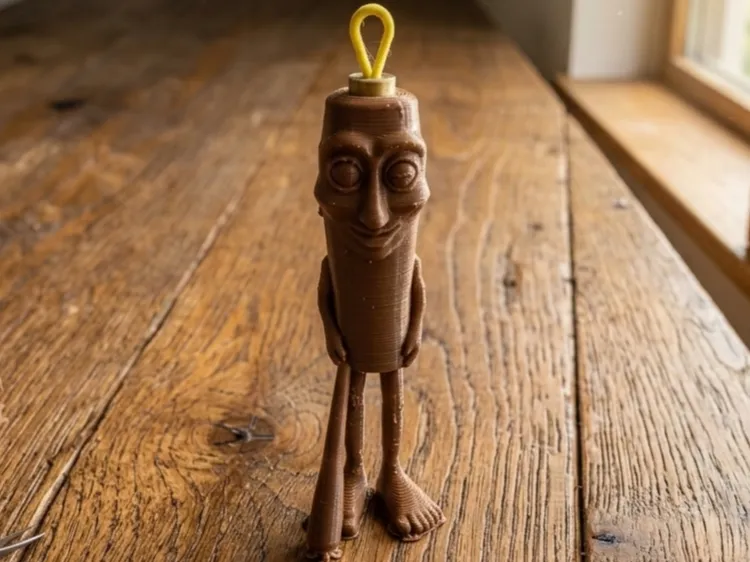 Tung Tung Tung Sahur Keychain/Christmas Ornament