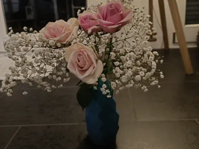 Low Poly minimalistic Designer Vase 