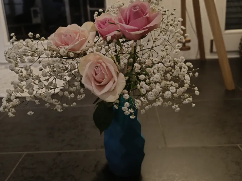 Low Poly minimalistic Designer Vase 