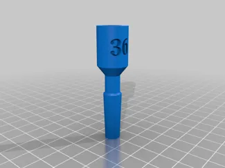 .36 Cal paper cartridge former
