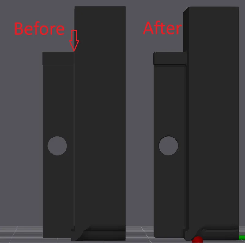3018 Laser quick mount Fixed part
