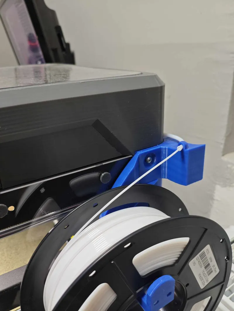 Side spool holder for Adventurer 5m with enclosure