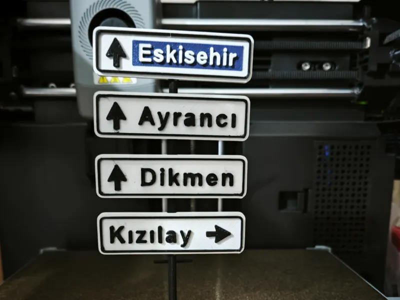 Ankara Kızılay Tabelası
