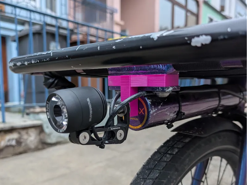 Omnium Front Light Holder