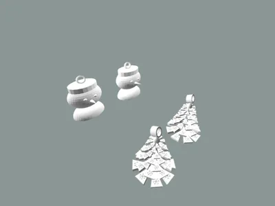 festive earings