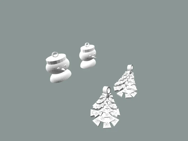 festive earings