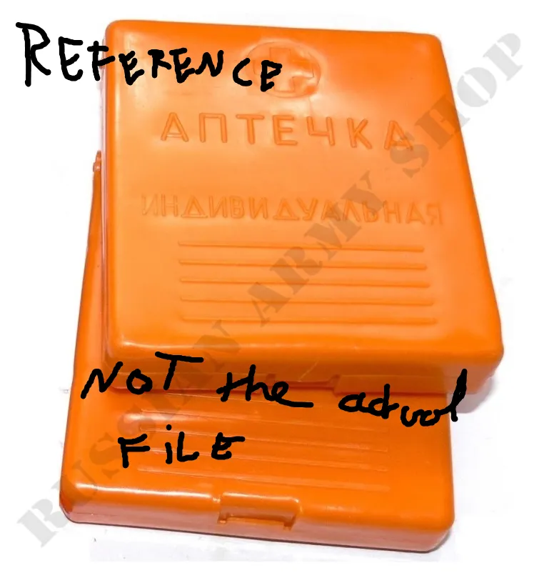 AI2 Soviet medkit Slidding top box - Free 3D Print Model - MakerWorld