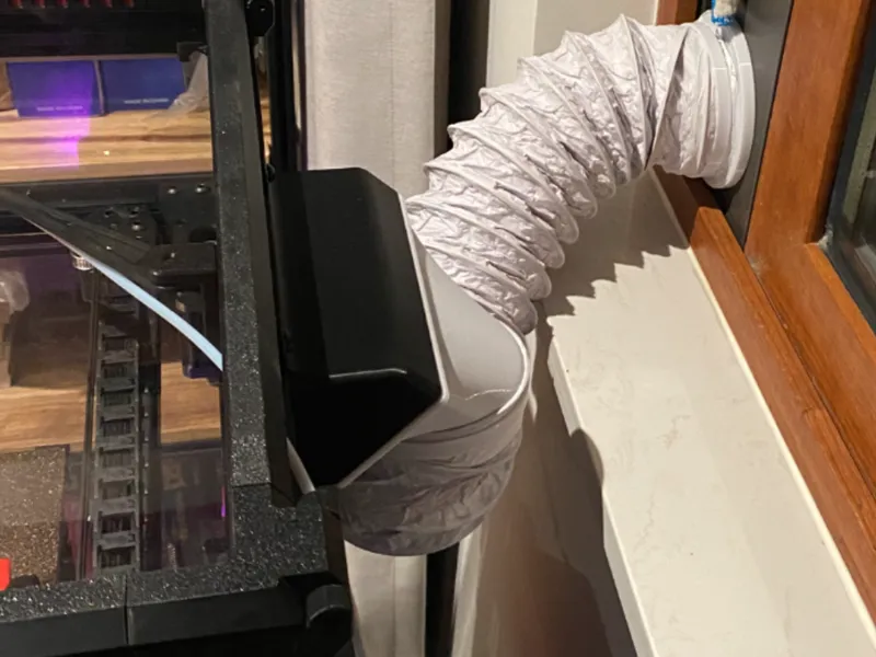 VORON 双 6020 风扇外排气接口