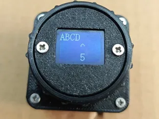 EC25中空编码器显示屏