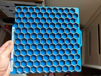 Honeycomb storage add 2 more row 10X12 增加两列 ，打满P2s