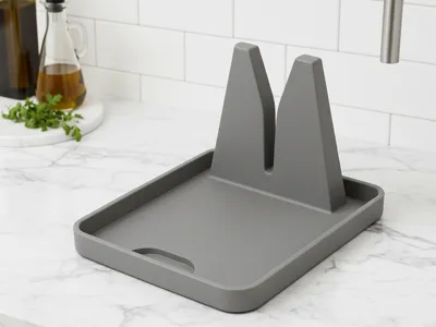 Universal Lid + Utensil Holder