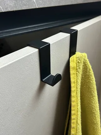 Universal kitchen towel hook - multiple sizes
