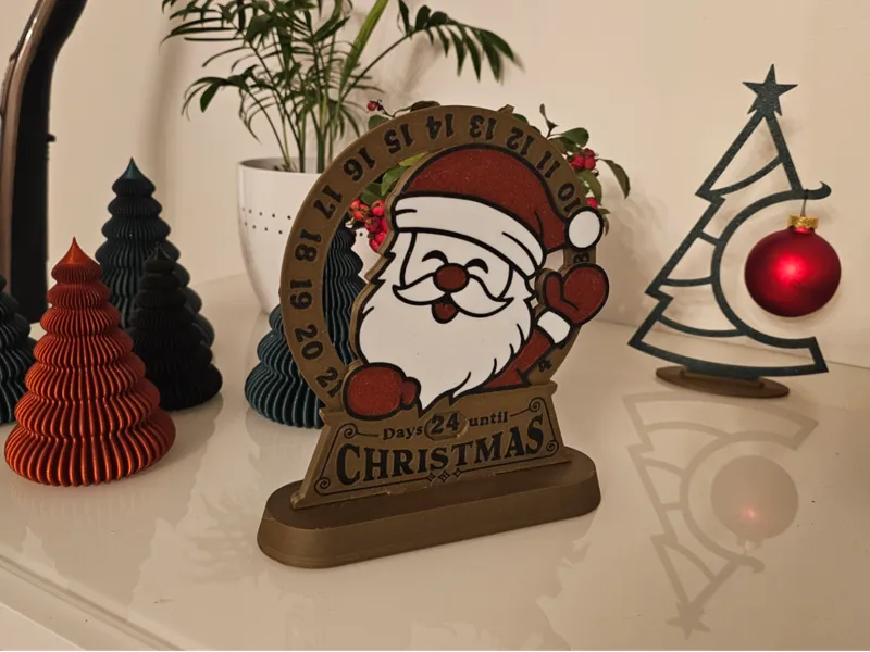 Christmas countdown advent calender