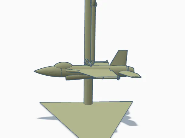 flying f16
