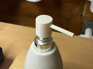 Head soap dispenser