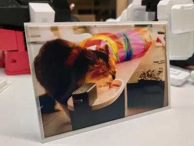 6-inch horizontal ultra-narrow photo frame