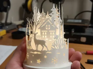 Christmas Lantern (3D Printable)