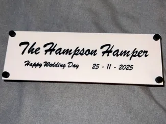 Wedding Plaque
