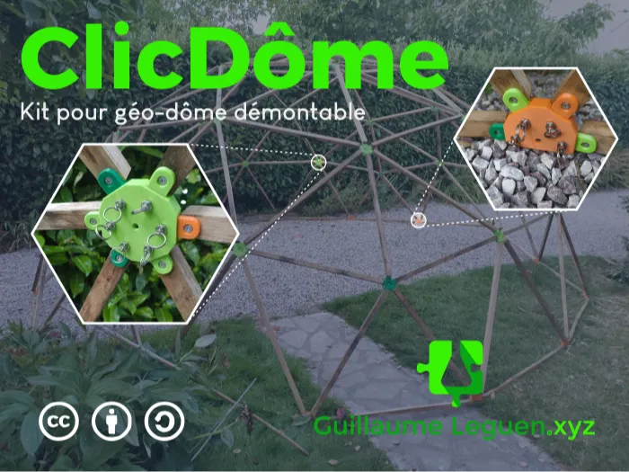 [ClicDôme] A solution for easily removable 3v dome