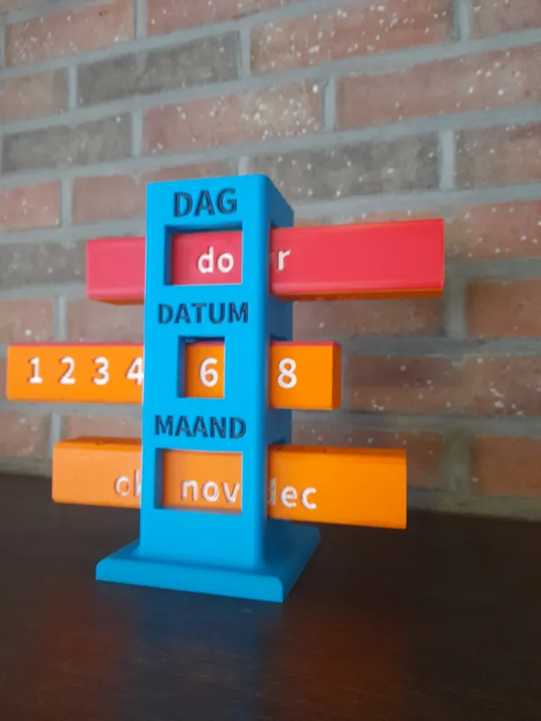 A Vertical Calendar!!