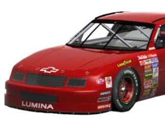 1989 Chevrolet Lumina Winston Cup Race Car Model