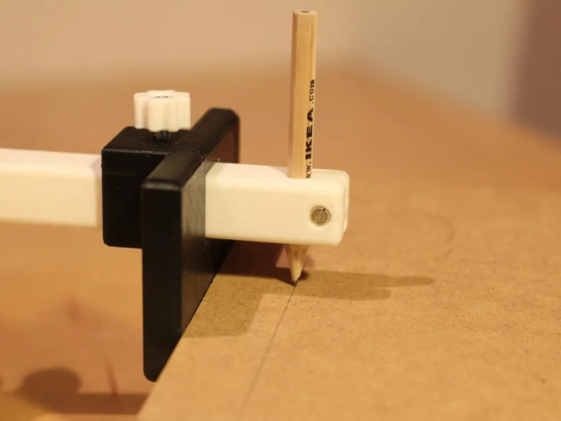 calibro per marcatura del legno 2 in 1.